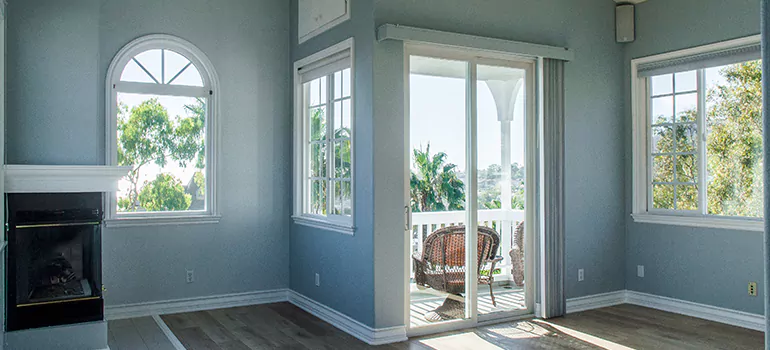 Tempered Glass Sliding Door inSan Carlos Park, FL